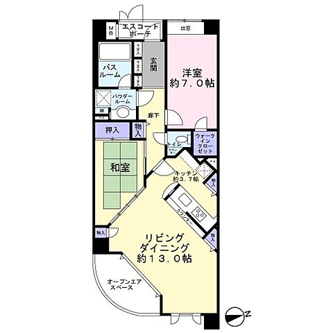 間取り グランシティ練馬春日町 3階/-