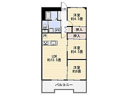 間取図画像 3LDK