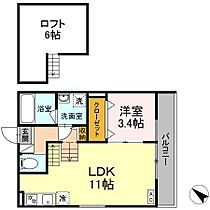 AAbox昭和町 203 ｜ 鳥取県倉吉市昭和町1丁目140（賃貸アパート1LDK・2階・35.64㎡） その2