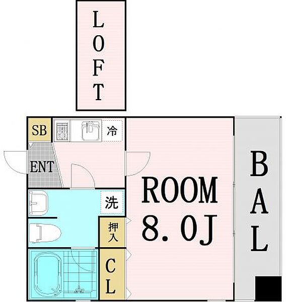 プロスペクト中之島 ｜大阪府大阪市北区中之島4丁目(賃貸マンション1K・11階・25.45㎡)の写真 その2