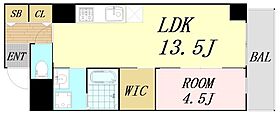 大阪府大阪市天王寺区生玉町（賃貸マンション1LDK・10階・42.78㎡） その2