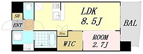 大阪府大阪市淀川区東三国2丁目（賃貸マンション1LDK・8階・30.41㎡） その2