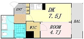 大阪府大阪市西区南堀江4丁目（賃貸マンション1DK・4階・34.81㎡） その2