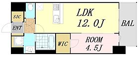 大阪府大阪市淀川区木川東4丁目（賃貸マンション1LDK・9階・40.56㎡） その2