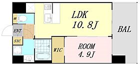 大阪府大阪市北区本庄東3丁目（賃貸マンション1LDK・10階・38.40㎡） その2