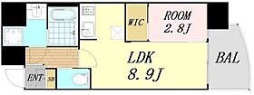 大阪府大阪市福島区玉川3丁目（賃貸マンション1LDK・3階・32.93㎡） その2