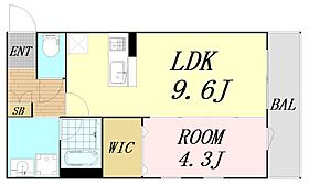 大阪府吹田市泉町4丁目（賃貸マンション1LDK・1階・36.54㎡） その2