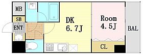 大阪府大阪市北区大淀南3丁目（賃貸マンション1DK・5階・30.52㎡） その2