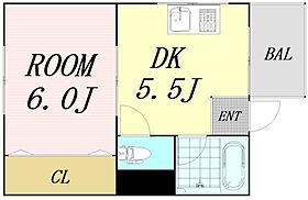 大阪府大阪市淀川区塚本3丁目（賃貸マンション1DK・5階・26.00㎡） その2