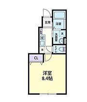 Foliar 106 ｜ 栃木県栃木市都賀町家中5913-4（賃貸アパート1K・1階・24.79㎡） その2