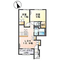 ステラコートB 101 ｜ 栃木県栃木市平柳町1丁目（賃貸アパート2LDK・1階・48.61㎡） その2