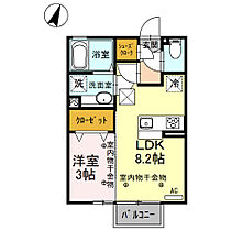 ジェイド箱森 II 102 ｜ 栃木県栃木市箱森町24-14-3（賃貸アパート1LDK・1階・29.25㎡） その2