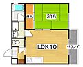 コーポ西森香里園3階5.0万円