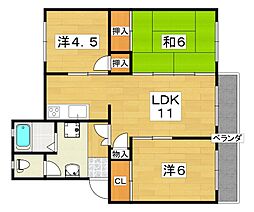 間取図画像 3LDK