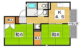 ラ・エスタシオンI　B棟  ｜ 大阪府寝屋川市下木田町（賃貸アパート2K・1階・40.40㎡） その2