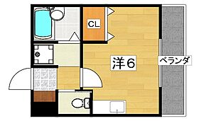 ソレイユK.S  ｜ 大阪府寝屋川市日之出町（賃貸マンション1R・2階・24.00㎡） その2