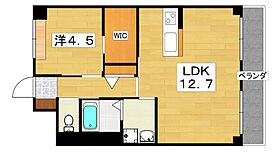 ウインド　ビバーチェ  ｜ 大阪府寝屋川市中神田町（賃貸マンション1LDK・2階・45.90㎡） その2