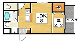 リアフラッツ香里園SOUTH  ｜ 大阪府寝屋川市郡元町（賃貸アパート1LDK・1階・25.20㎡） その2