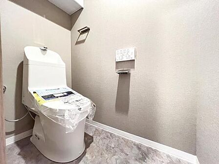 ほっと安らげるトイレ空間です。