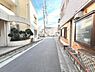 外観：前面道路です。