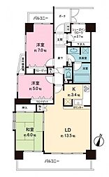 間取図画像 3LDK