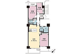間取図画像 3LDK