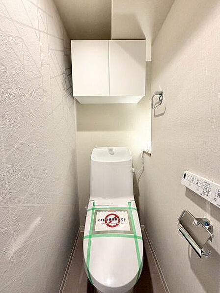ほっと安らげるトイレ空間です。
