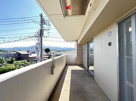 お洗濯ものを気持ち良く太陽の光で干せるのが嬉しいですね。
