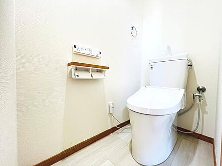 ほっと安らげるトイレ空間です。