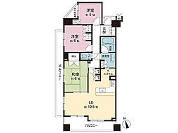アンビシャス相模原 3LDKの間取図画像