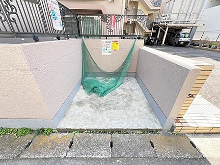 ごみ置き場です。