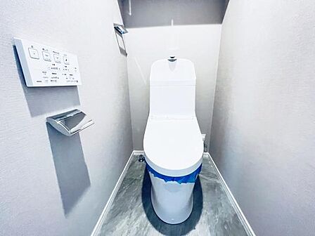 ほっと安らげるトイレ空間です。