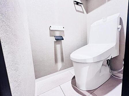 ほっと安らげるトイレ空間です。