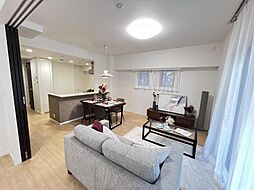 シティテラス大和ブリーズコート 3LDKのリビング/ダイニング