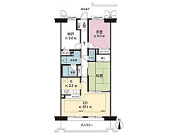 間取図画像 2SLDK