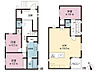 間取り：間取図です。図面と異なる場合は現況を優先させていただきます。