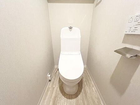 ほっと安らげるトイレ空間です。