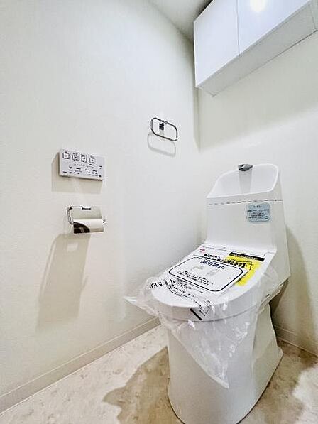 ほっと安らげるトイレ空間です。