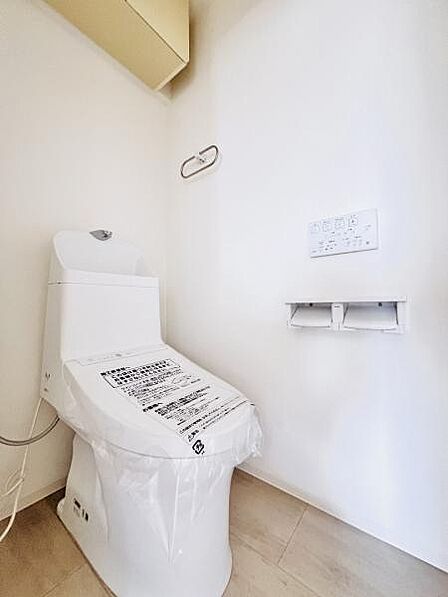 ほっと安らげるトイレ空間です。