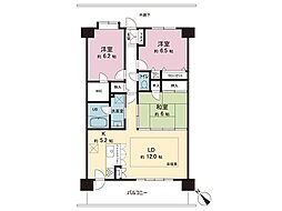 グランツ羽村神明台 3LDKの間取図画像