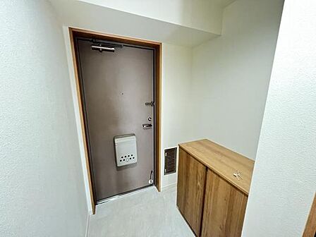 いつも気持ちよくご家族を迎えられる玄関です。
