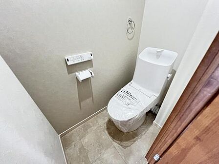 ほっと安らげるトイレ空間です。