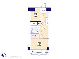 間取図画像 2DK