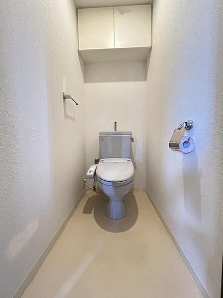 ほっと安らげるトイレ空間です。