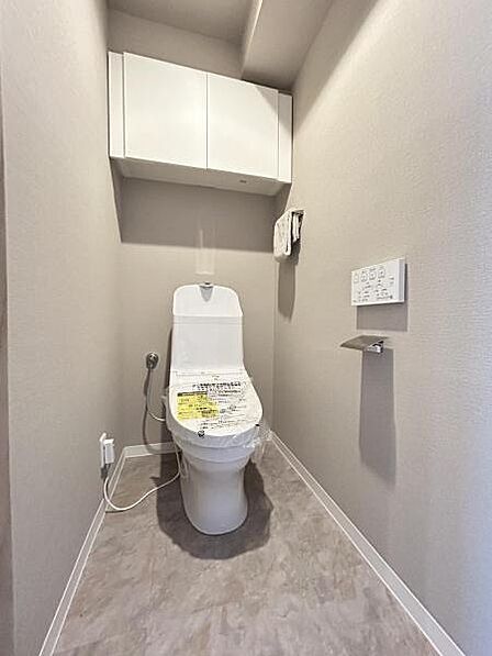 ほっと安らげるトイレ空間です。