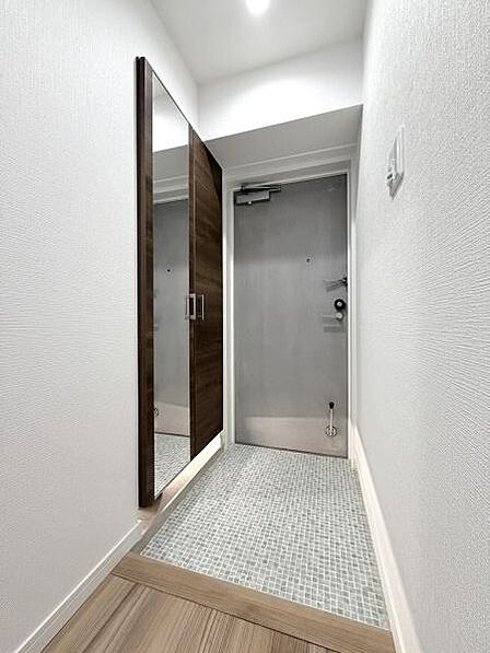 いつも気持ちよくご家族を迎えられる玄関です。