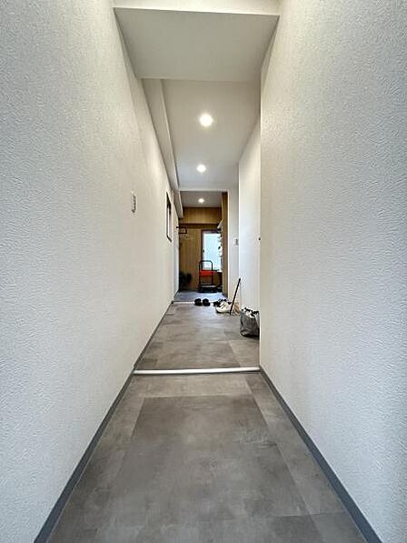 いつも気持ちよくご家族を迎えられる玄関です。