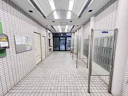 おだやかな雰囲気のエントランスです。