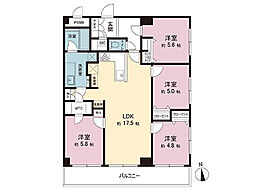 間取図画像 4LDK