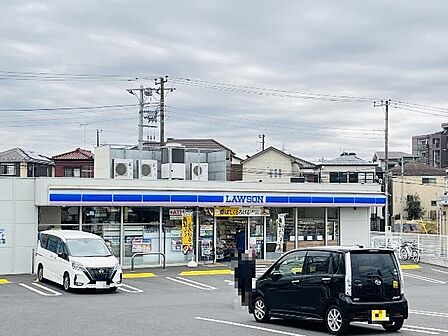 ローソン 千葉鵜の森町店まで約500m（徒歩7分）